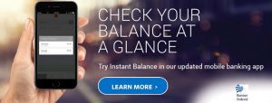 Instant Balance Touch Banking