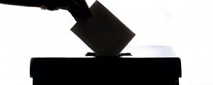 ballot box and vote